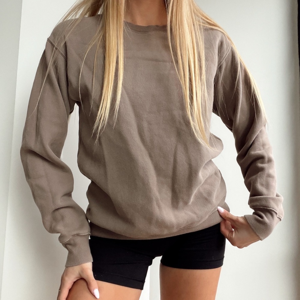 TNA Taupe Crewneck